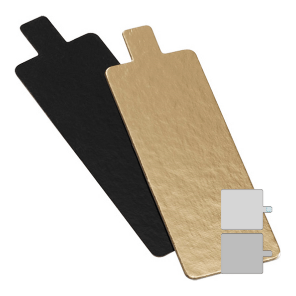 Card 2 Sides for Pastry with Cardboard Handle